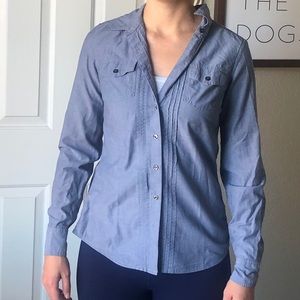 Chambray shirt from Banana Republic
